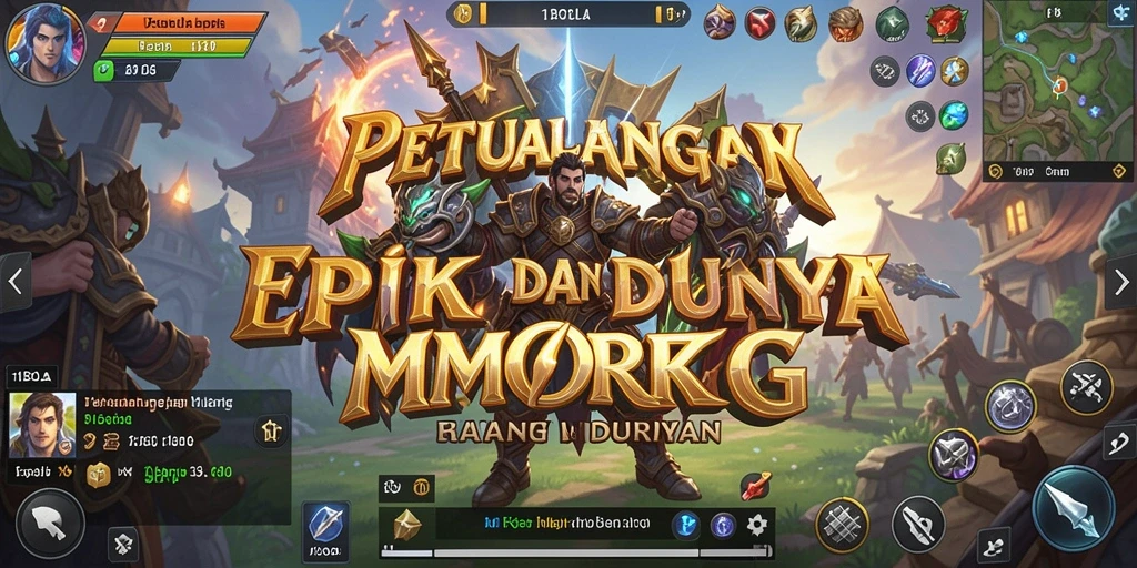 Tampilan gameplay menarik dari 11BOLA yang menggambarkan pertarungan epik antar pemain.