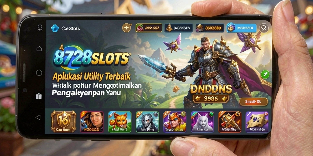 Tampilan antarmuka pengguna 8728SLOTS yang sederhana dan efisien.