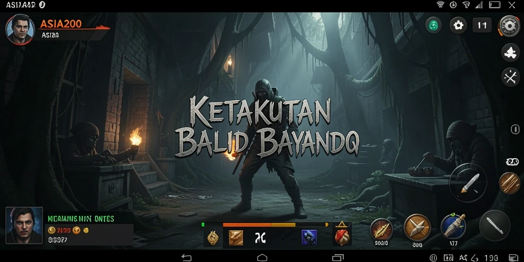 Screenshot utama ASIA200 menampilkan suasana gameplay yang mencekam dan mendebarkan.