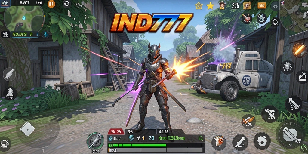 Tampilan gameplay <strong>IND777</strong> yang imersif dan interaktif.