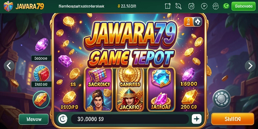 Gameplay menarik dengan berbagai fitur bonus di JAWARA79.