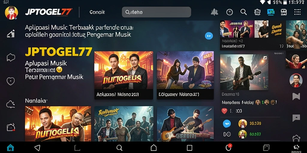 Tangkapan layar gameplay <strong>JPTOGEL77</strong> menampilkan pengalaman musik interaktif.