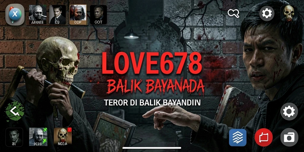 Tangkapan layar dari gameplay LOVE678 yang menegangkan dan mencekam.
