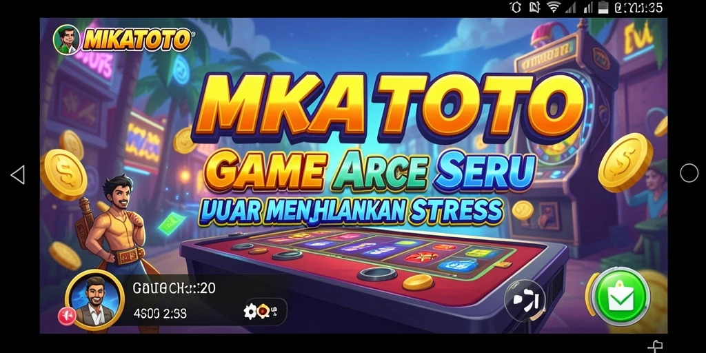 Tampilan permainan MIKATOTO yang penuh aksi dan warna-warni.