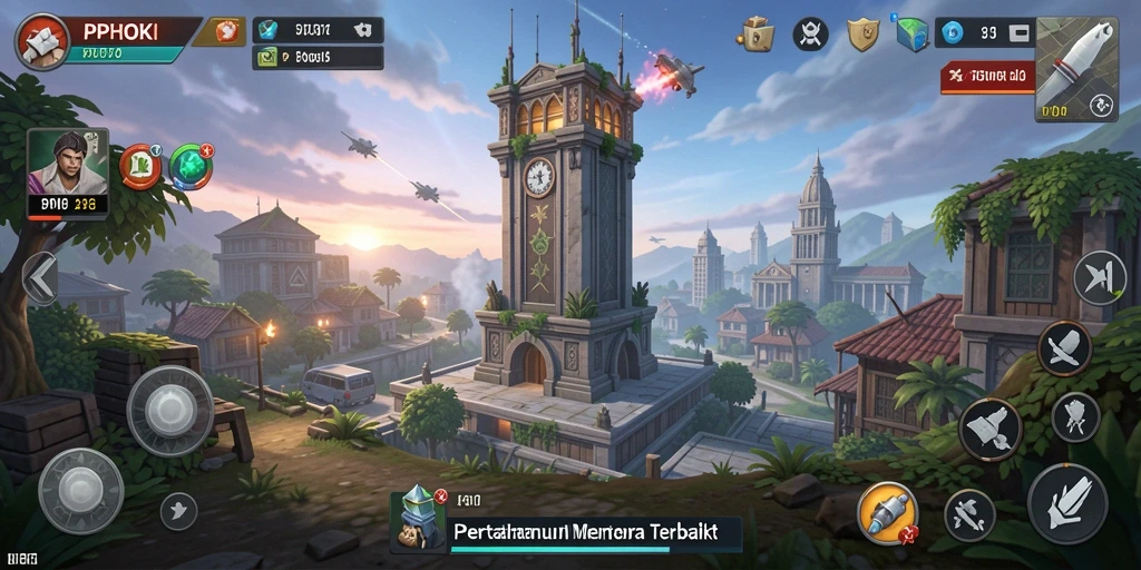 Gameplay menakjubkan PPHOKI dalam pertahanan menara.