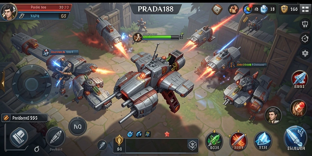 Screenshot gameplay PRADA188 yang menunjukkan strategi seru dan kolaborasi antar pemain.
