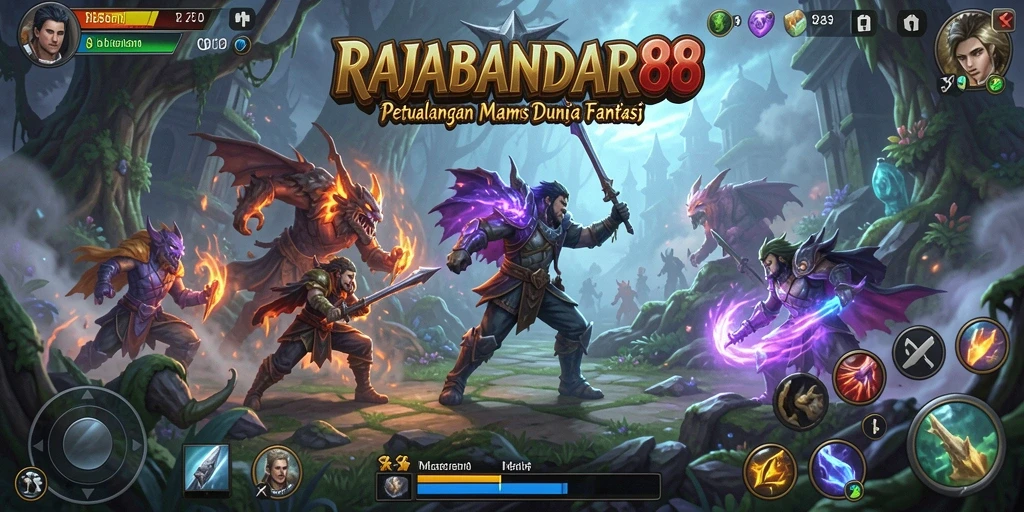 Gameplay petualangan menegangkan dalam RAJABANDAR88.