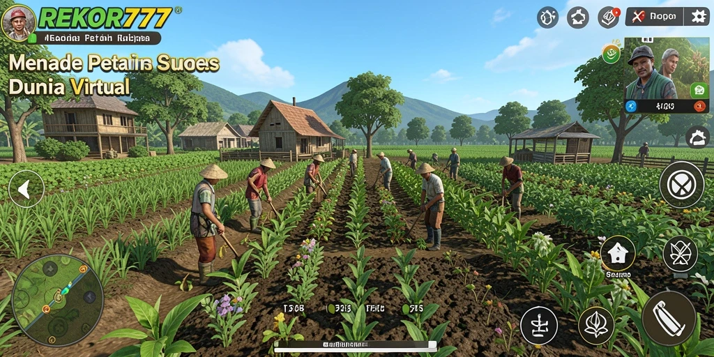 Tampilan gameplay REKOR777 yang menarik dan menyenangkan.