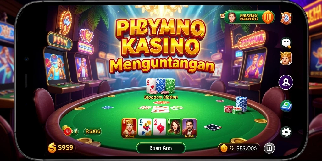 Screenshot S9S9 menampilkan gameplay Kasino yang menarik.