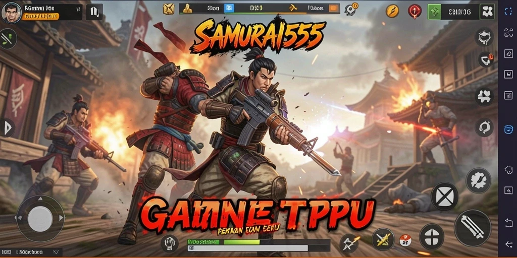 Tangkap momen seru dalam pertempuran TPS di SAMURAI555.