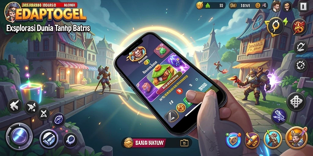 Gameplay Open World di SEDAPTOGEL yang mengesankan dan interaktif.