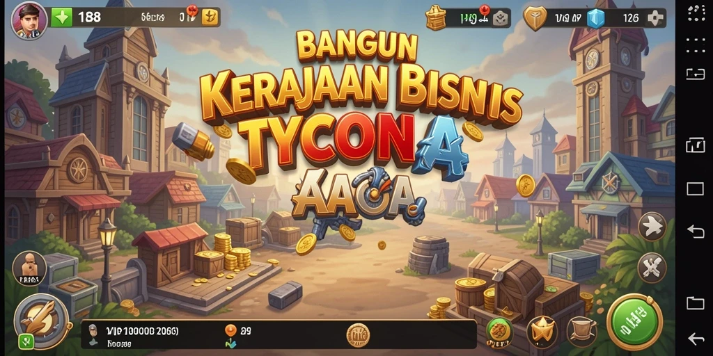 Screenshot VIP188 menunjukkan aksi gameplay Tycoon yang mendebarkan.