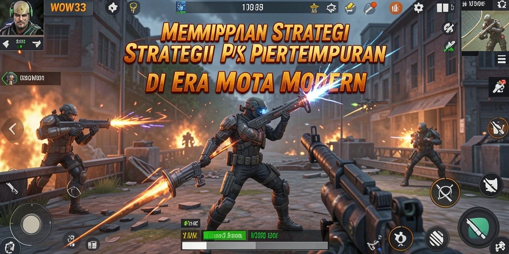 Tampilan gameplay WOW33 yang penuh strategi dan pertempuran mendebarkan.