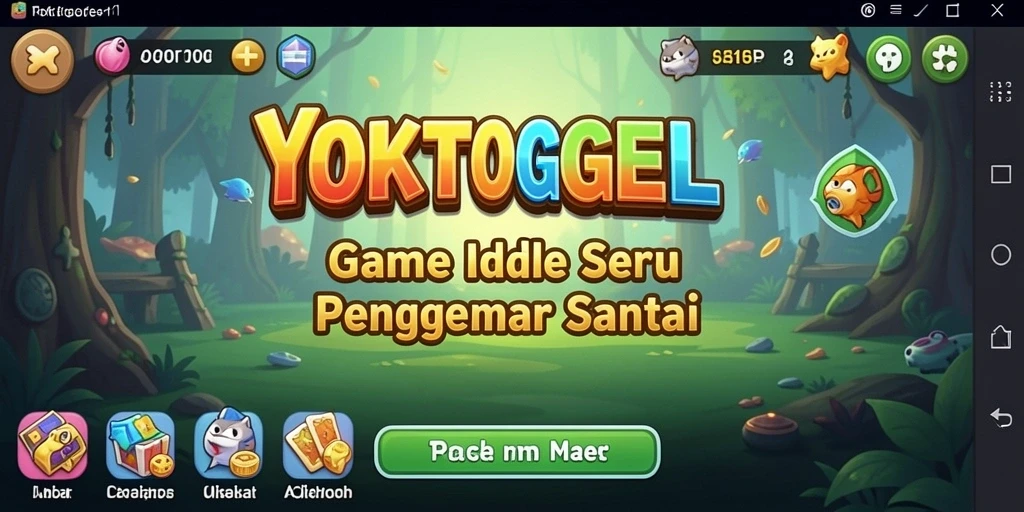 Tampilan gameplay YOKTOGEL yang menarik dengan fitur Idle.